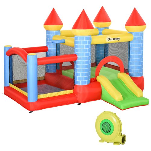 Bouncy Castle with Slide AND Ball Pool (with air blower)