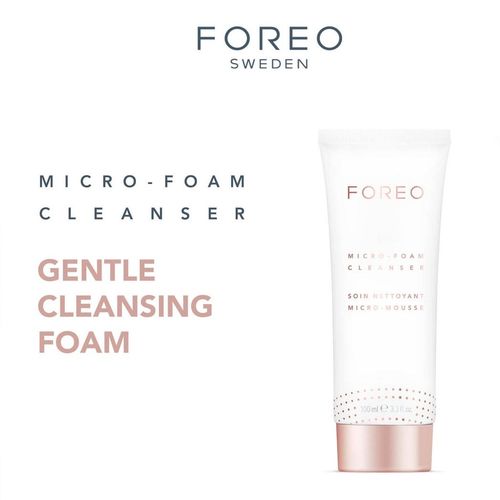 FOREO Micro-Foam Cleanser Gentle Foaming Face Wash for All Skin Types - 100ml