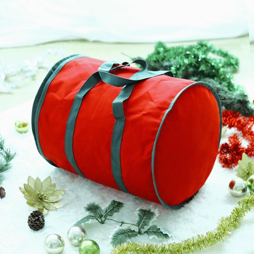 VINSANI Red Storage Bag with Handles (For Christmas / General Storage)