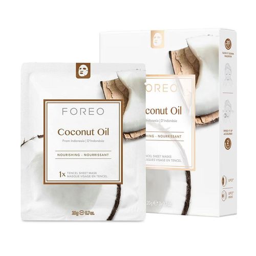 FOREO Sheet Mask with Coconut Oil Extracts - 3 Pcs