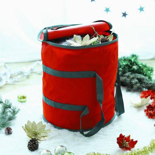 VINSANI Red Storage Bag with Handles (For Christmas / General Storage)