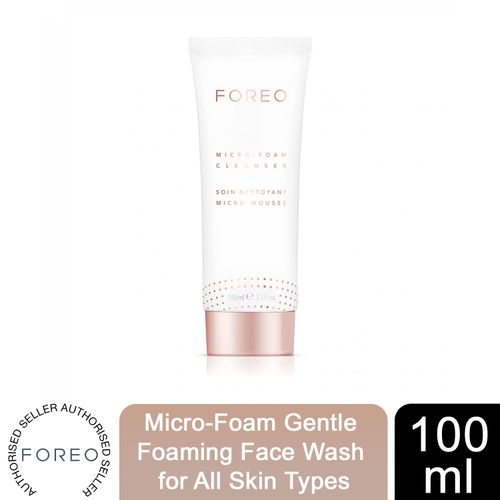 FOREO Micro-Foam Cleanser Gentle Foaming Face Wash for All Skin Types - 100ml